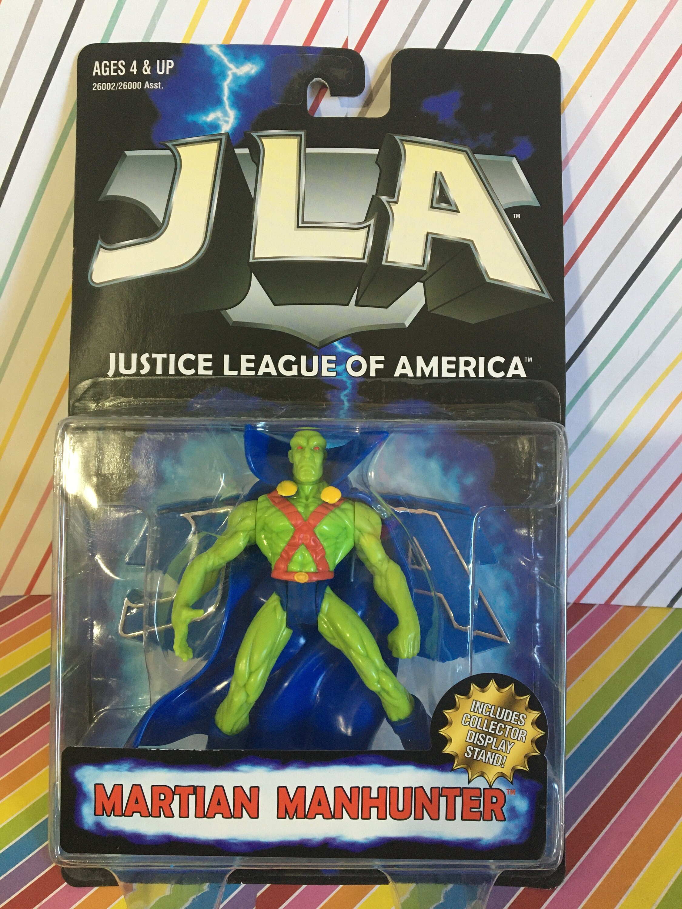 Blammoids Series 4 Mini Figure: Martian Manhunter Da Collezione (PVC, 3 Punti Articolazione) - 4