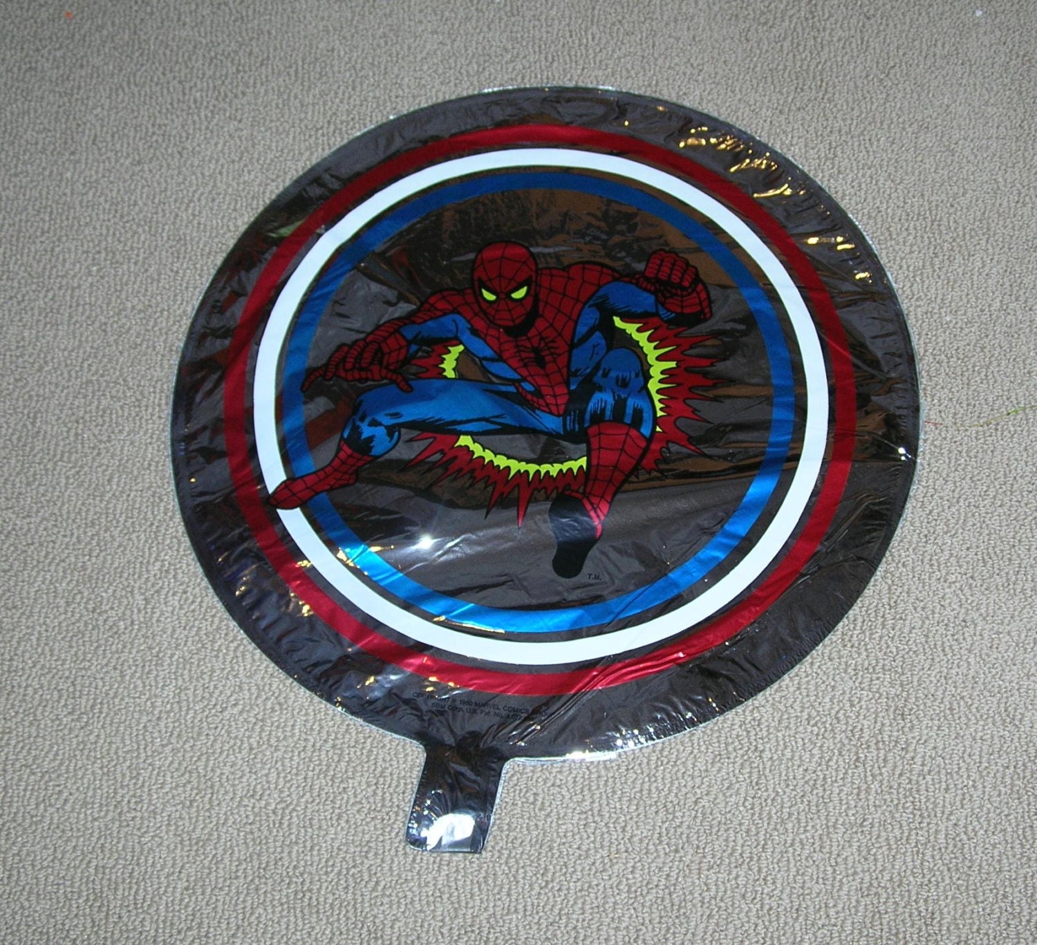 18” Marvel SPIDER-MAN Party Express Hallmark Foil Mylar Balloon