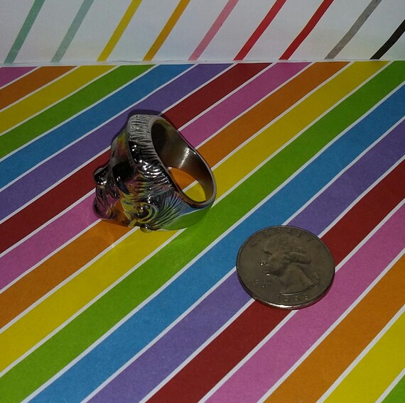 Universal Monster Frankenstein Bust Ring - New - … - image 4