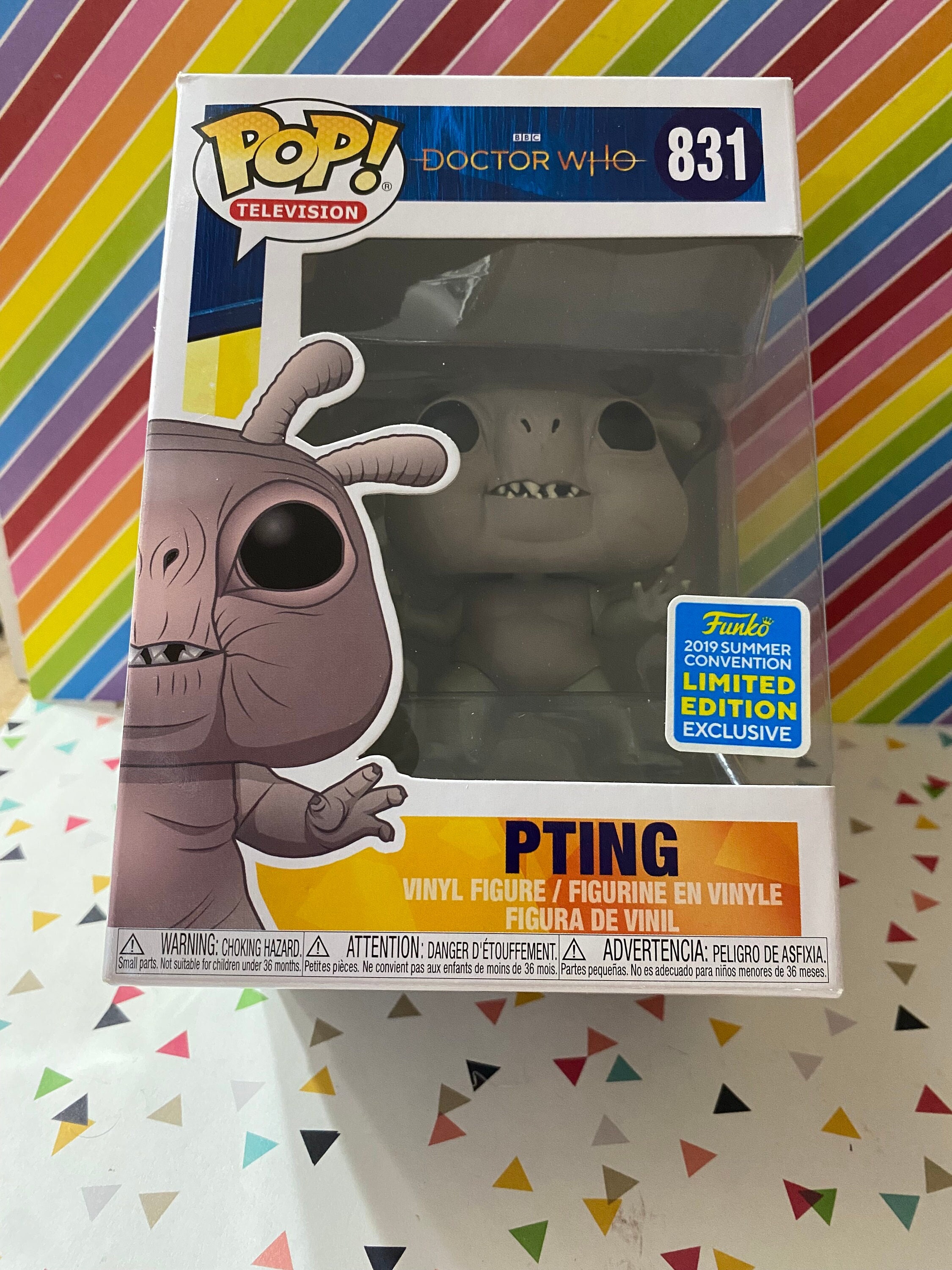 Funko Pop Limited Edition Doctor Who Pting Boxed Figure 831 - Etsy