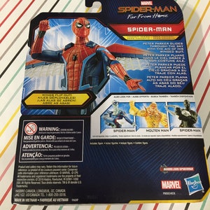 Hasbro 5" Spiderman Far From Home Carded Figure afbeelding 3