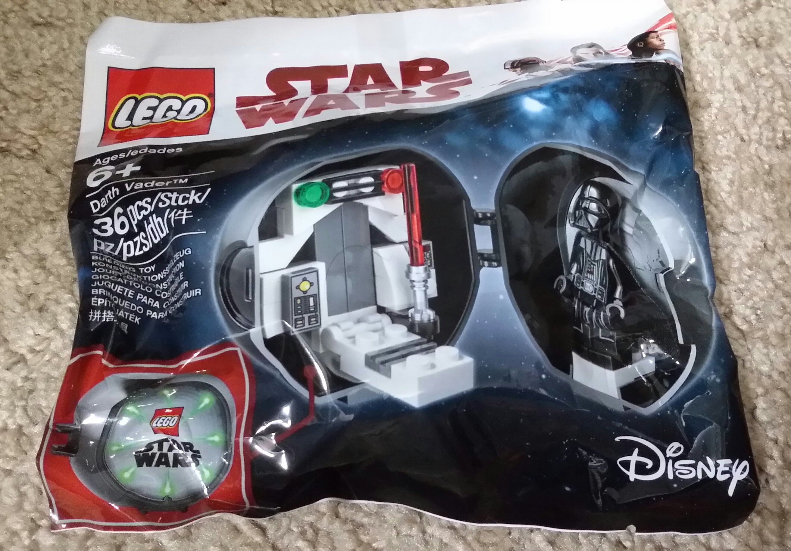 Lego 5005376 Darth Pod star Wars Poly Bag Promo - Etsy