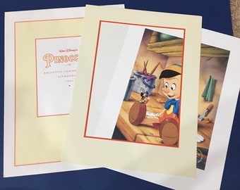 Disney - ディズニー　ピノキオ　リトグラフ　The Disney Store 1993 ディズニー ピノキオ リトグラフ The Disney Store 1993 - メルカリ