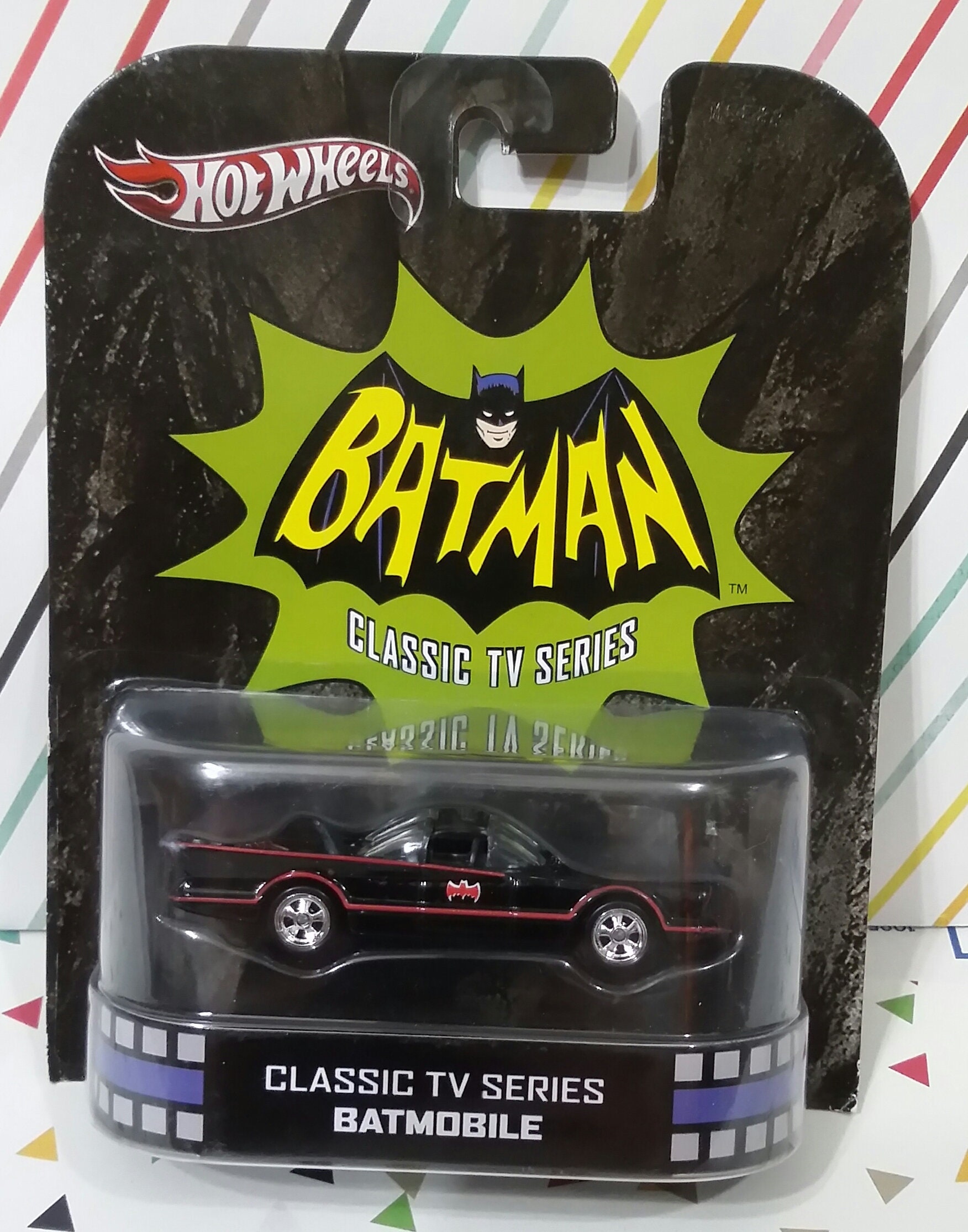 Hot Wheels Retro Series 1966 Adam West Batman TV Series - Etsy