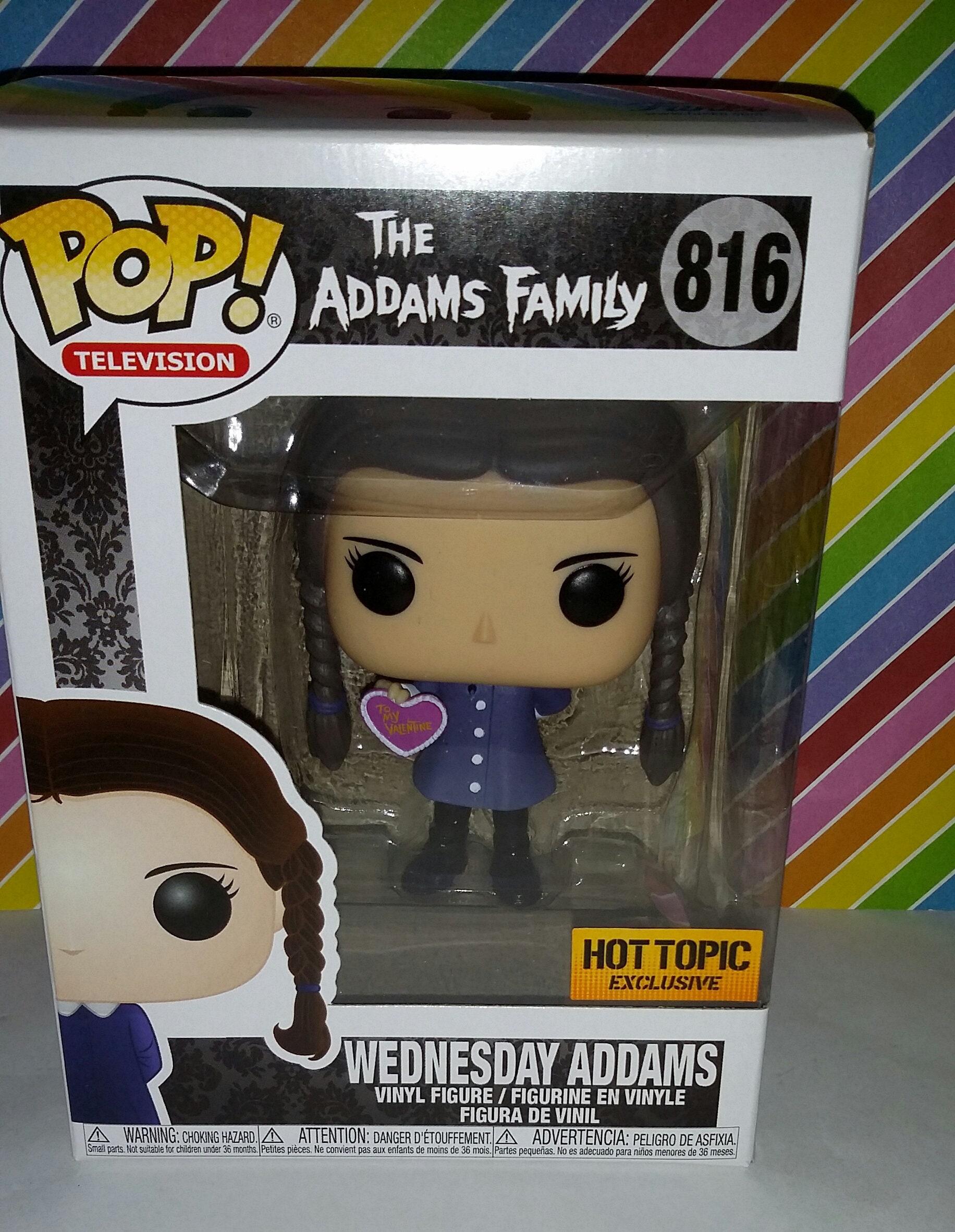 Funko The Addams Family POP Television Wednesday Addams Exclusive