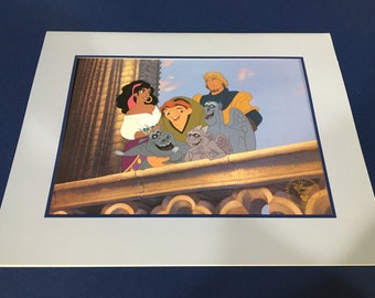 Disney Store Exclusive 1997 Hunchback of Norte Dame Lithograph Print