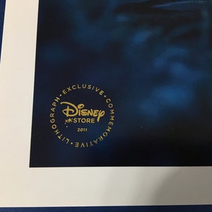 Disney Store Exclusive Diamond Edition Set of 4 Lion King Lithograph Print Portfolio image 6