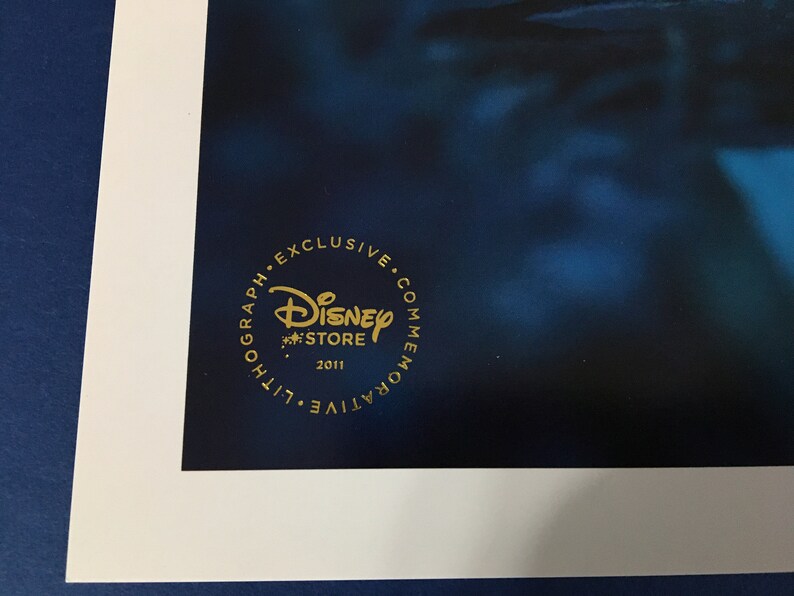 Disney Store Exclusive Diamond Edition Set of 4 Lion King Lithograph Print Portfolio image 6