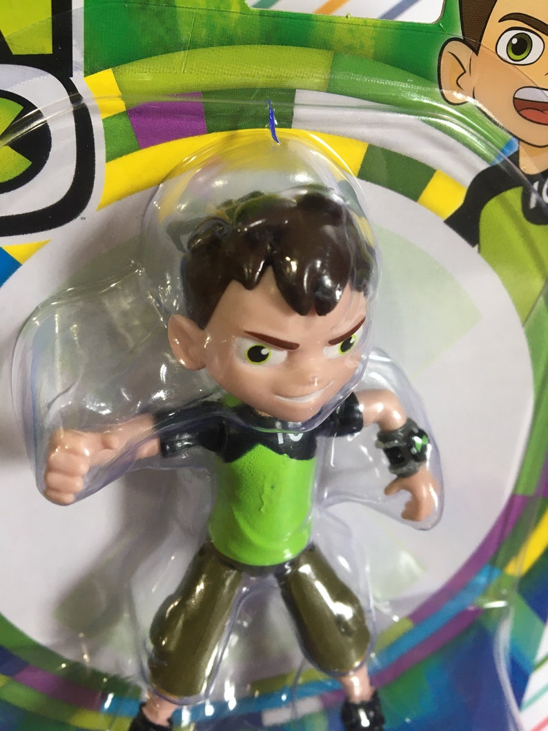 Cartoon Network 5" Ben 10 Carded Set of 3 Figures, Tennyson, Heatblast, Diamondhead image 8