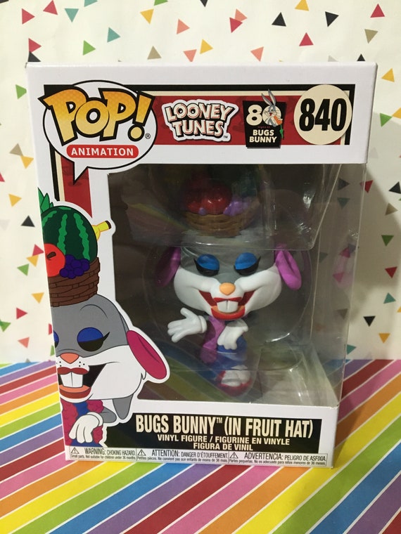 Funko Pop Bugs Bunny Fruit Hat Boxed Figure UK
