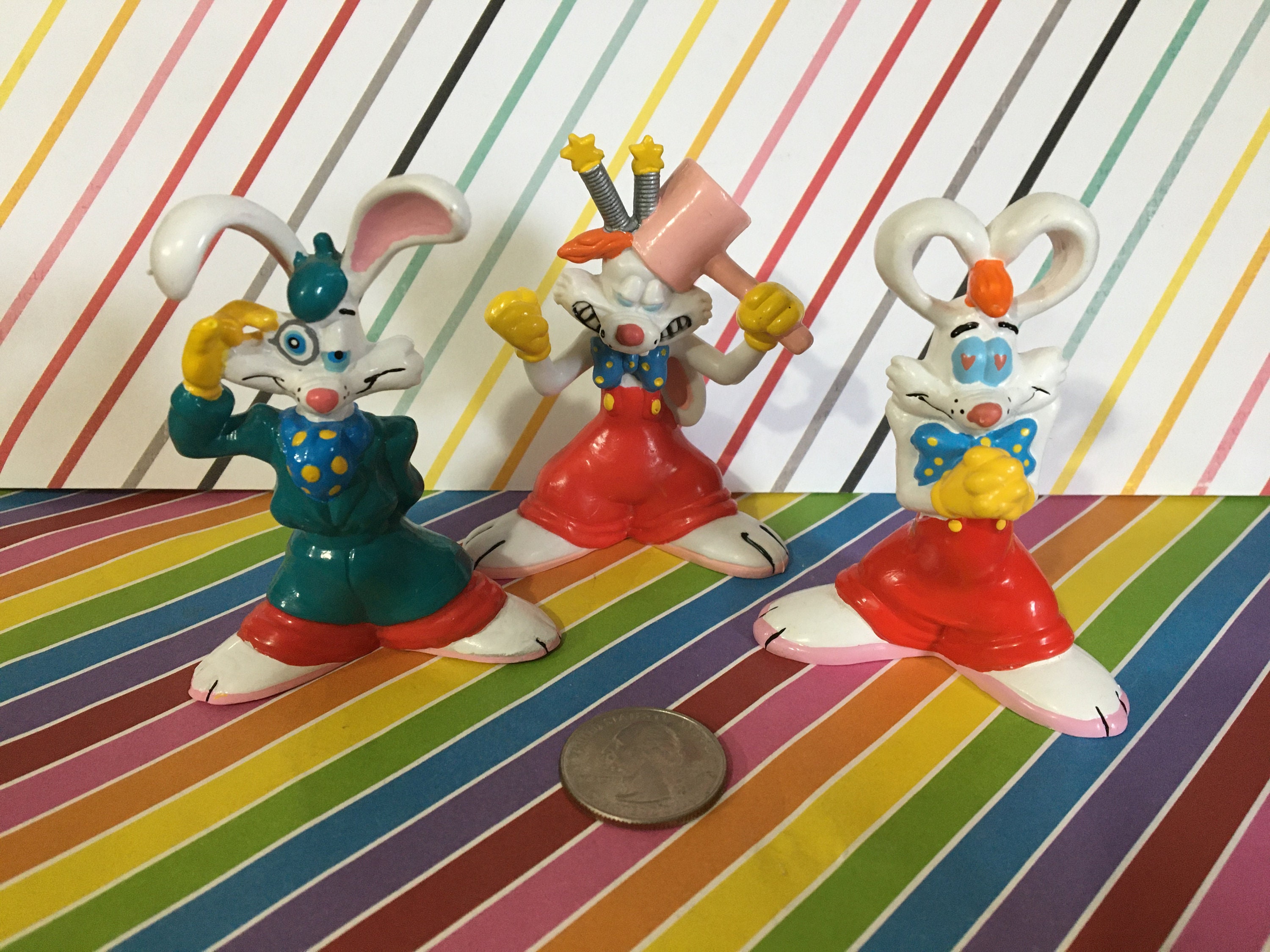 Vintage 1987 Disney Roger Rabbit Applause PVC Figures - (choose 1
