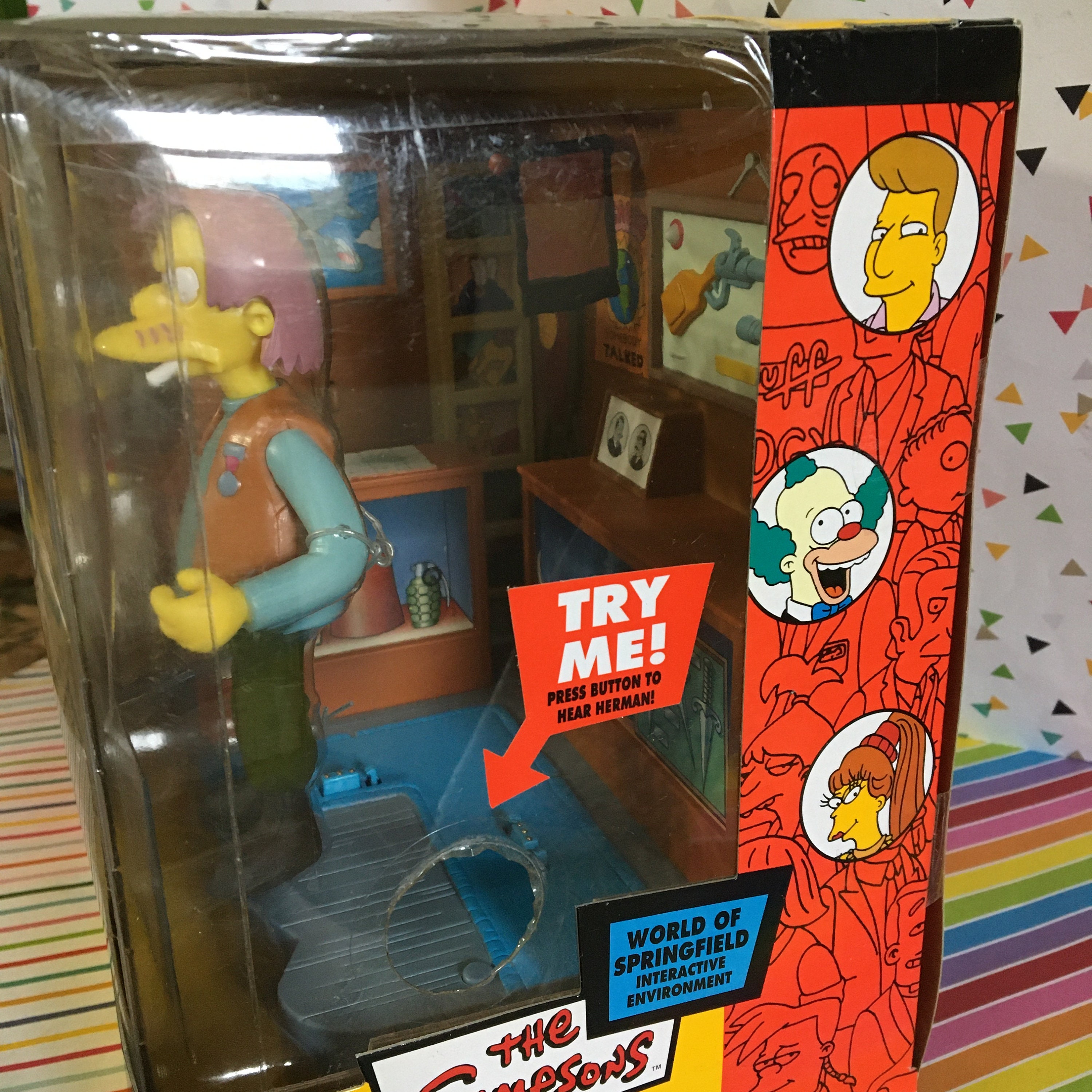 Playsets The Simpsons Series 13 Playset Military Antique Shop with