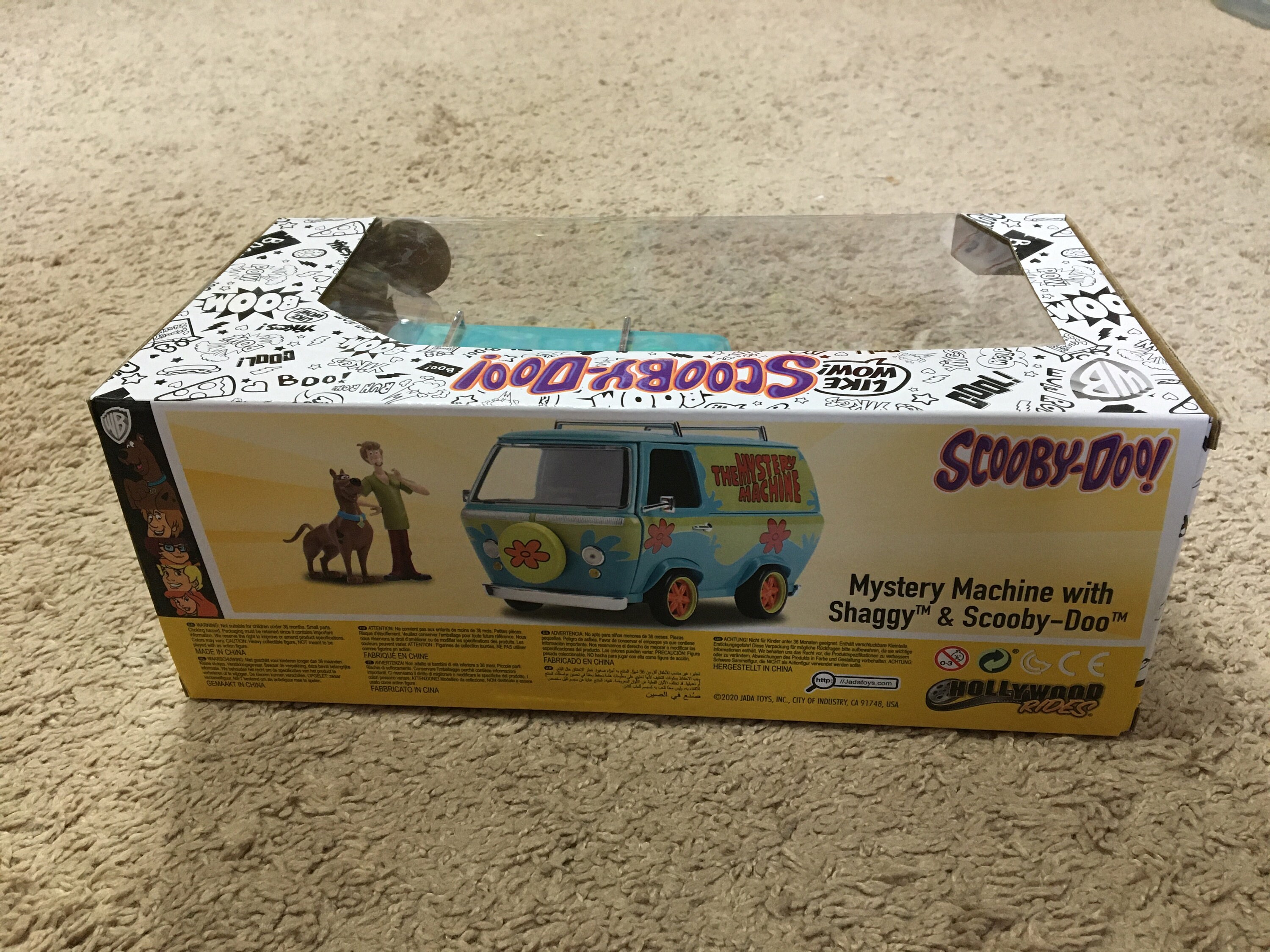 Amazon.com: Jada 1:24 Diecast Mystery Machine with Scooby