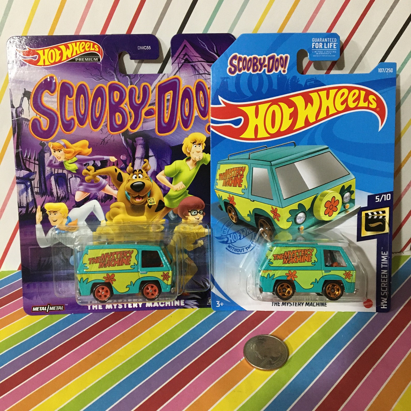 Mattel Hot Wheels Premium Scooby Doo Mystery Machine Van Etsy