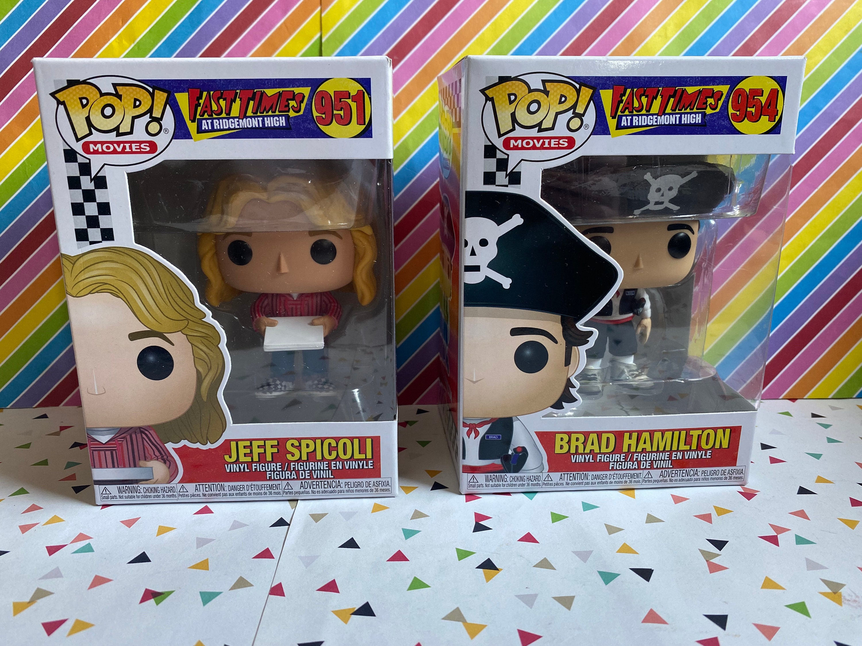 Funko Pop Movies Fast Times at Ridgemont High Boxed Figure (spicoli or  Brad) - Etsy, image size:3000x2250