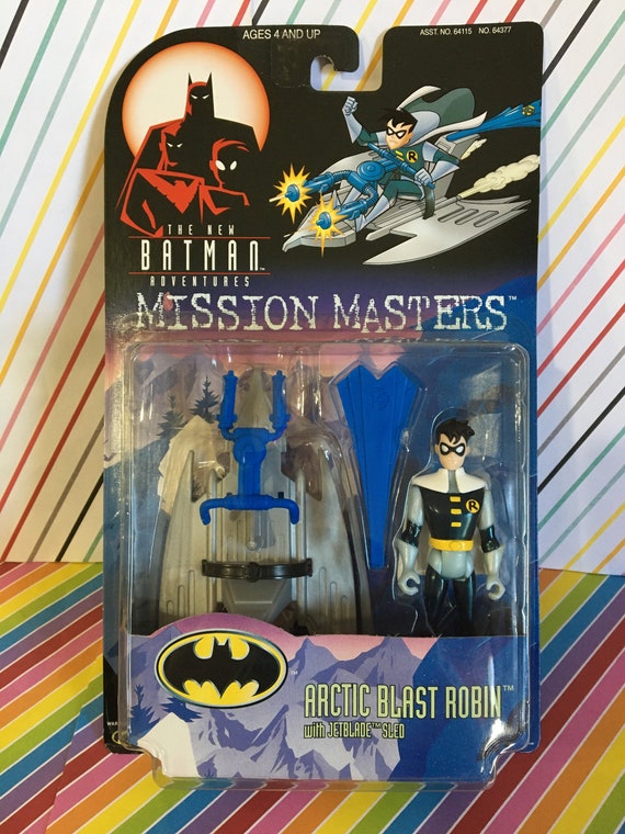 Vintage 1999 Kenner Batman and Robin Animated Series Artic Blast