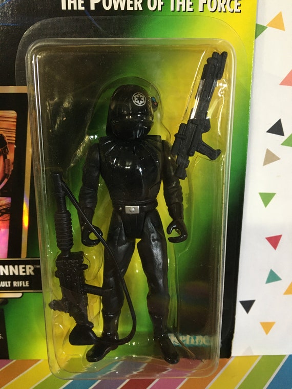 Star Wars Kenner POTF 2 Death Star Gunner Green Carded Figure - Etsy