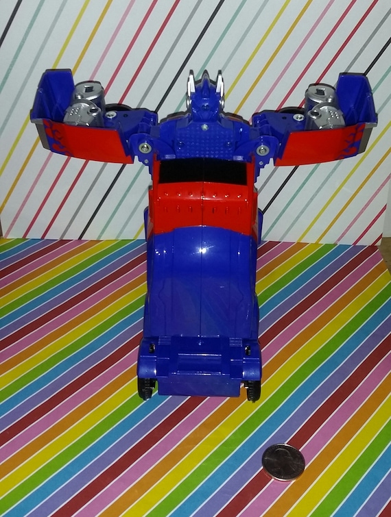Battery Operated Bootleg Transformers Optimus Prime W Lights and