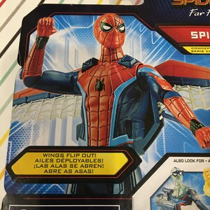 Hasbro 5" Spiderman Far From Home Carded Figure afbeelding 5