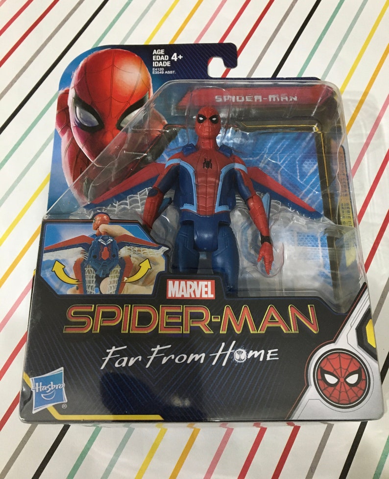 Hasbro 5" Spiderman Far From Home Carded Figure afbeelding 2