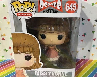 Funko Pop Pee Wee's Playhouse Miss Yvonne Boxed Figure