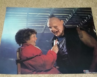 Vintage 1985  Promotional Give Away The Goonies Baby Ruth Movie Poster