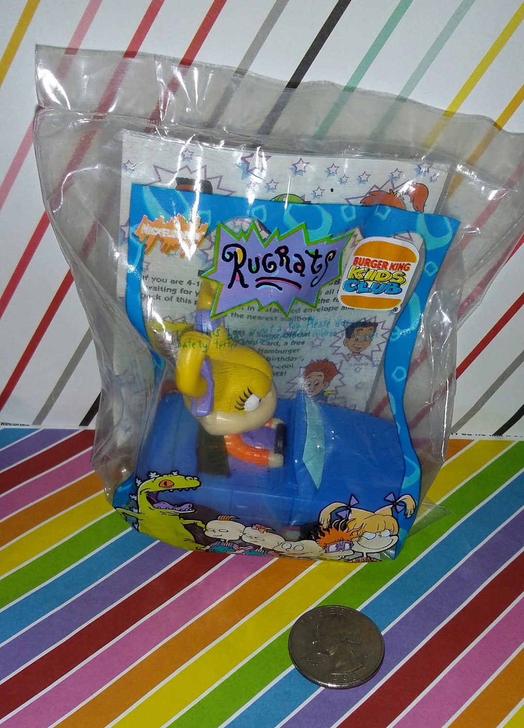 ラグラッツ　アンジェリカ　ヴィンテージ　フィギュア　バーガーキング バーガーキング ラグラッツ rugrats アンジェリカ フィギュア