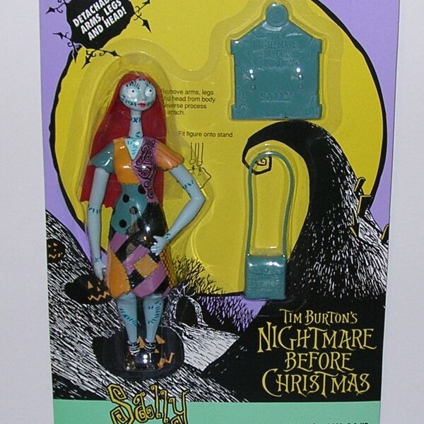 Vintage 1993 Nightmare Before Christmas Hasbro Sally Figure