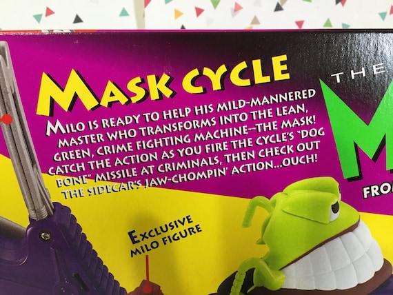 Vintage 1995 Kenner Boxed the Mask Cycle -from Zero to Hero - Etsy