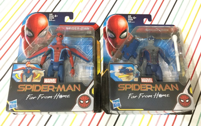 Hasbro 5" Spiderman Far From Home Carded Figure afbeelding 1