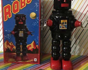 Boxed Roby Robby the Robot Forbidden Planet Tin Wind Up Figure -   Portugal