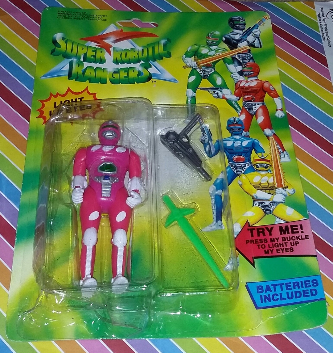 フリクション  RANGER ROBOT 昭和レトロ Vintage 80s ROBORANGERS Electronic R/C Robot as found on