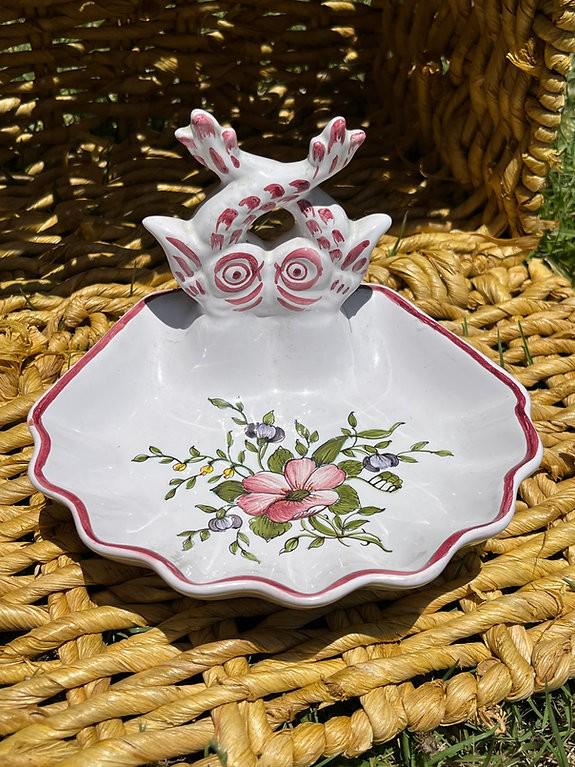 Vintage French Moustiers Pottery - Etsy