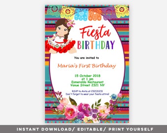 fiesta invitation etsy