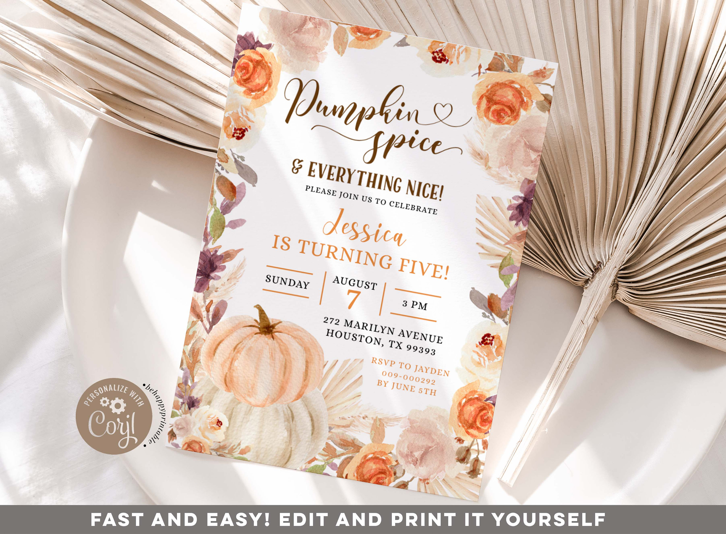 Fall Birthdays - Etsy