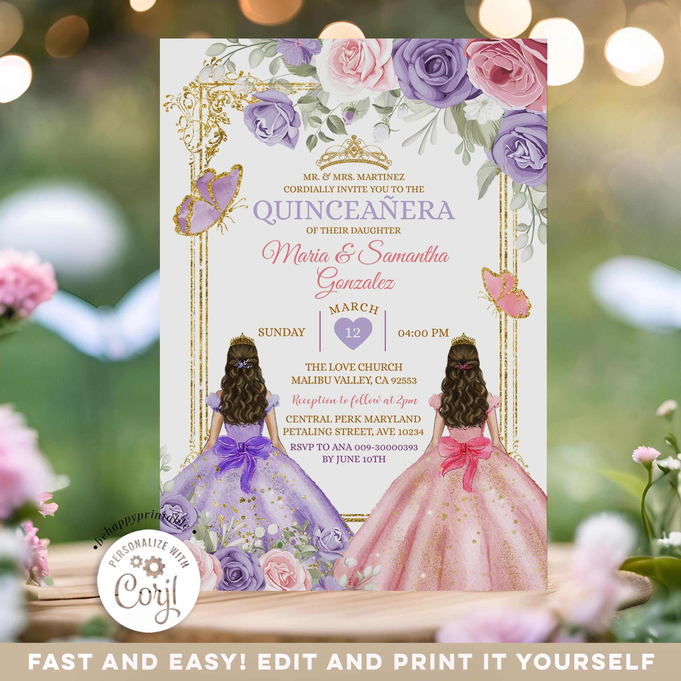 Quinceañera de gemelos España