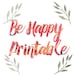 Behappyprintable store logo