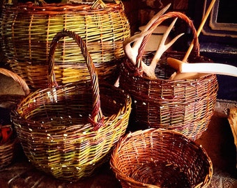 Custom willow basket