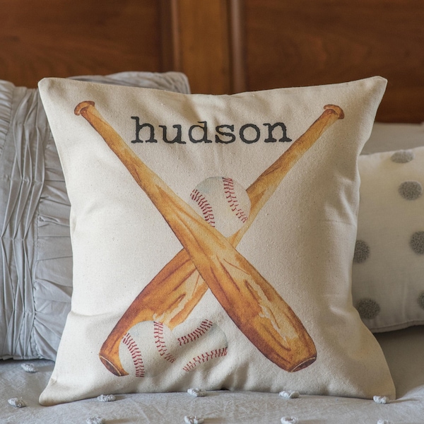 Baseball Pillow Etsy