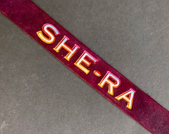 Bracelet à pression en cuir She-Ra