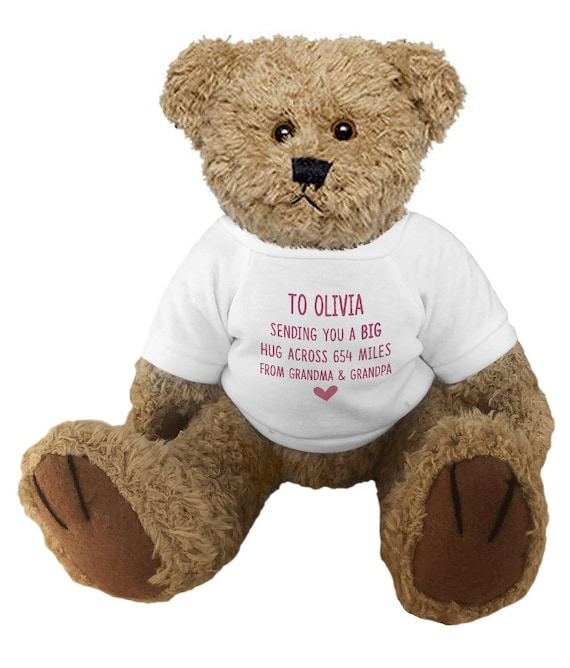 personalised big brother teddy