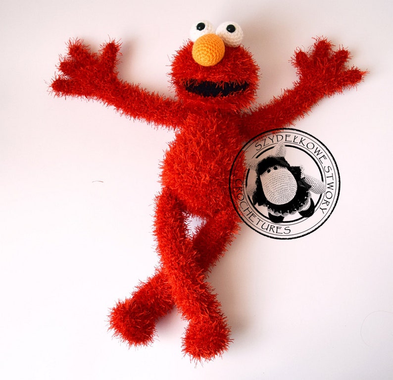Elmo crochet pattern Etsy