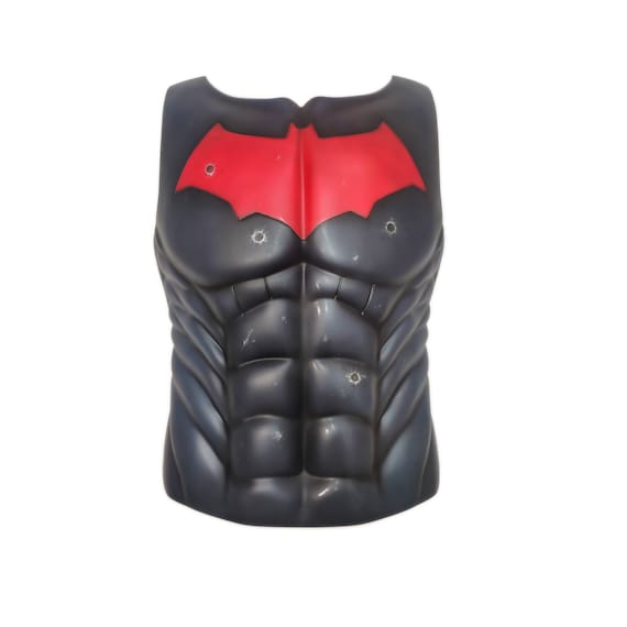 Red Hood Chest Breastplate Torso Cosplay DC Batman Handmade Fanmade Halloween Co