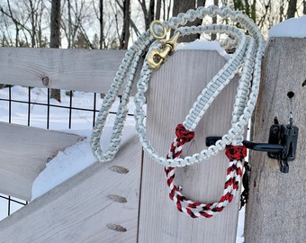 Snowstorm Plaid Yachtsman Leash