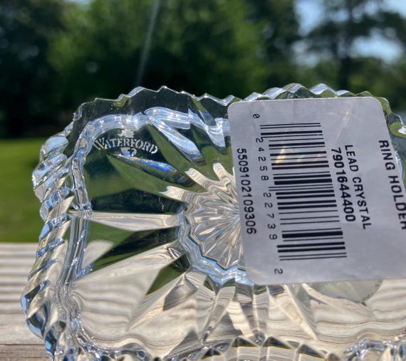 Waterford Fine Crystal Lismore Rectangular Ring Holder View 5