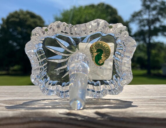 Waterford Fine Crystal Lismore Rectangular Ring Holder
