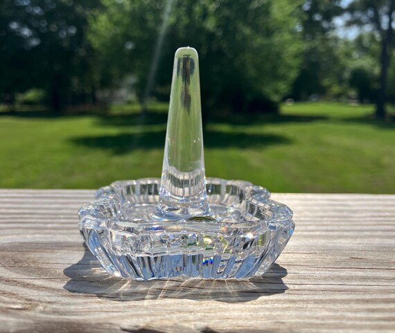 Waterford Fine Crystal Lismore Rectangular Ring Holder View 4