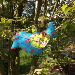 Hängender Vogel Deko, Märchenvogel, Fantasy Vogel, Kinderzimmer Dekoration, Wohndekoration, Vogel Märchen, Geschenk für Freund