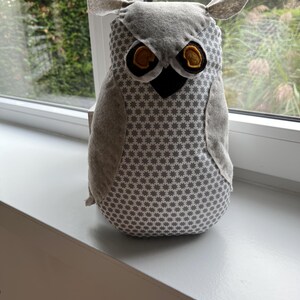 Owls, owl cushion, fantasy cushion, children room decor, fall gift, fall decoration, halloween decor, kids room, teacher gift, get well gift