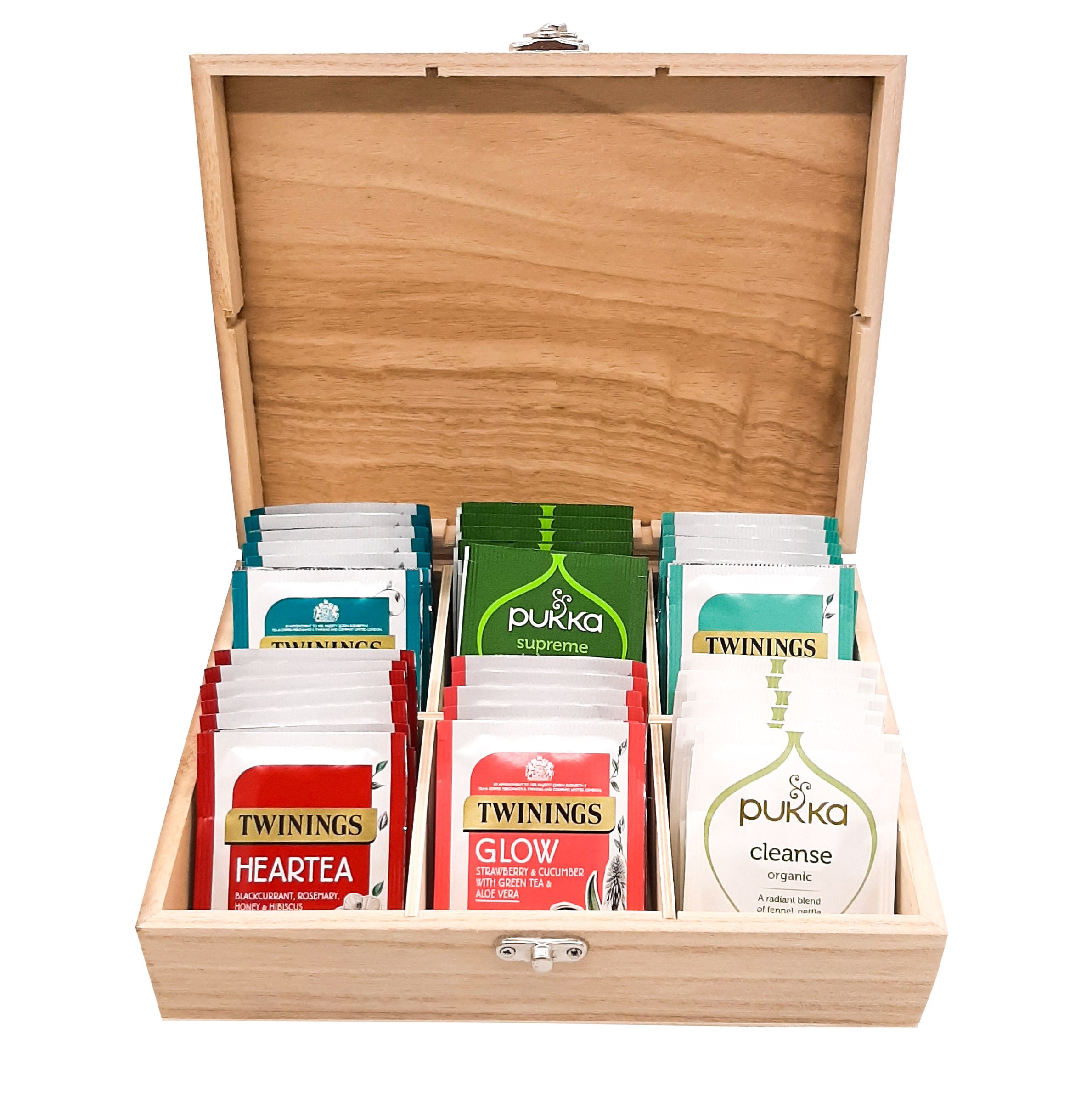 Personalised Tea Storage Box and Engraved Message. 6 Etsy UK